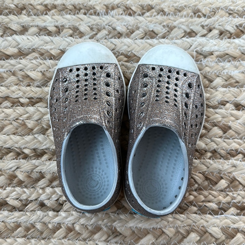 Native Jefferson shoes in Bling Glitter